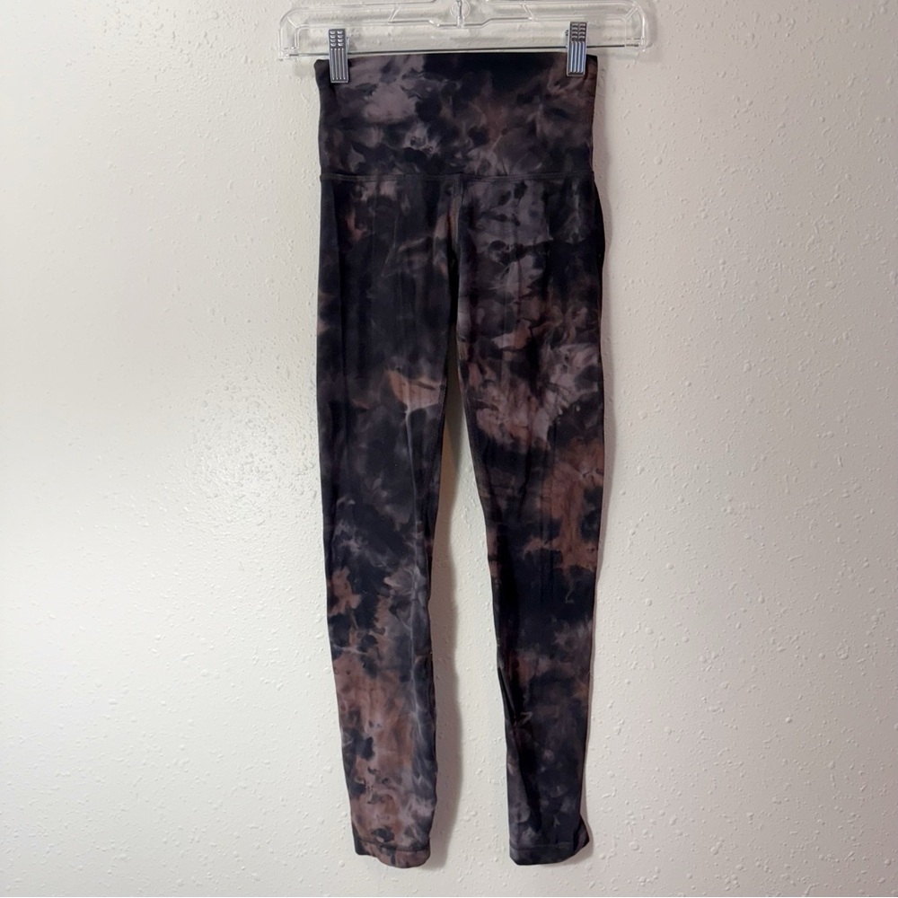 lululemon diamond dye graphite grey pink align -‎ size 2